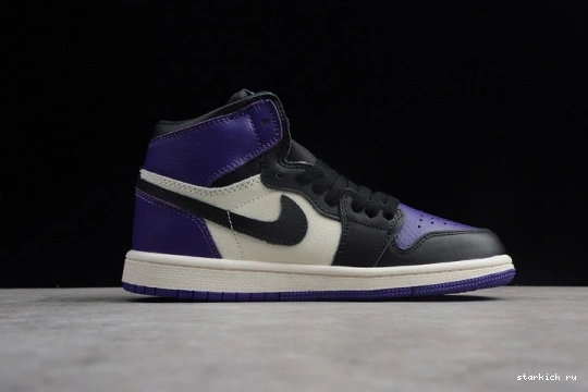 'Court Retro 555088-501 OG Jordan Kid Kids 1 Air 555088-501 High  Purple' 0514